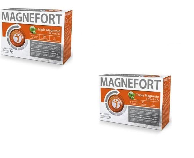Pack 2 unidades Magnefort 30 Comprimidos