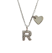 miniatura Gargantilla con inicial R