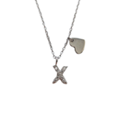 miniatura Gargantilla con inicial X