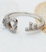 miniatura Anillo Corazón llave 2