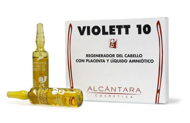 Ampollas caída violett 10 - 6 unidades