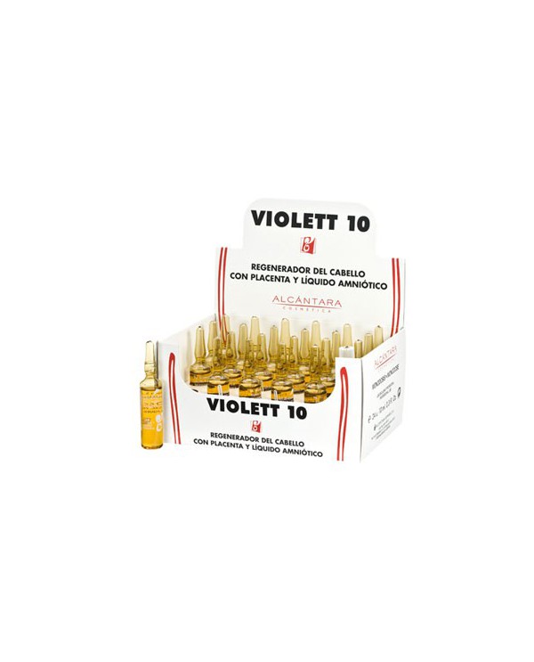 Ampollas caída violett 10 -  24 unidades