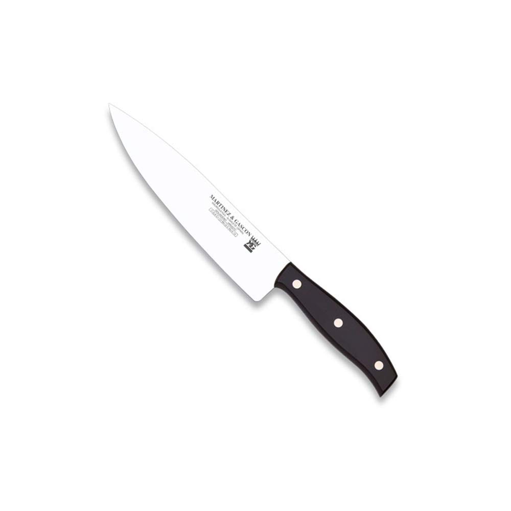 Cuchillo cocinero 15cm mango pom negro - Serie Escorial. Ref: 3763.150.70
