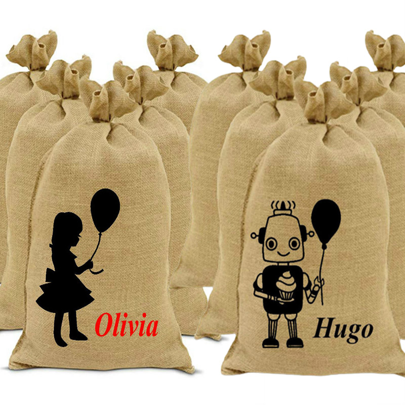 Saco regalos fiesta infantil cumpleaños