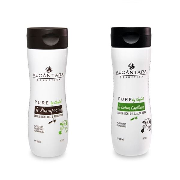 Comercial Elena Kit champú y crema Pure, 300ml.