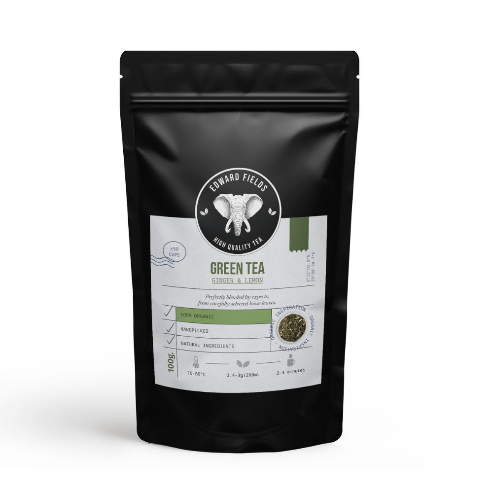 TE VERDE JENGIBRE LIMON BIO ECOLOGICO ORGANICO