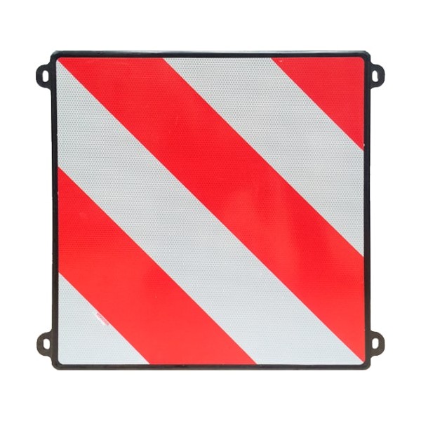 AMS Placa V20 plástica señalización carga que sobresale homologada