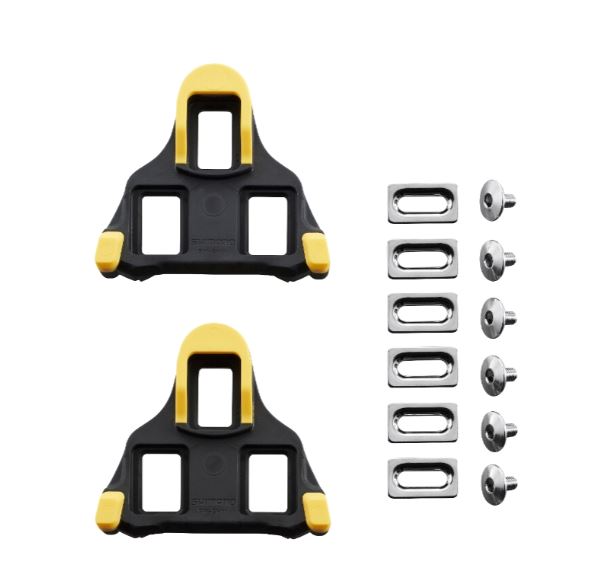 SHIMANO Calas Shimano SM-SH11 6 grados amarillo (PAR)