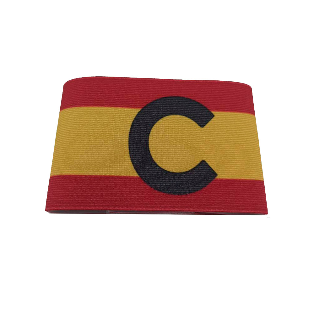 Brazalete Capitán bandera España con C