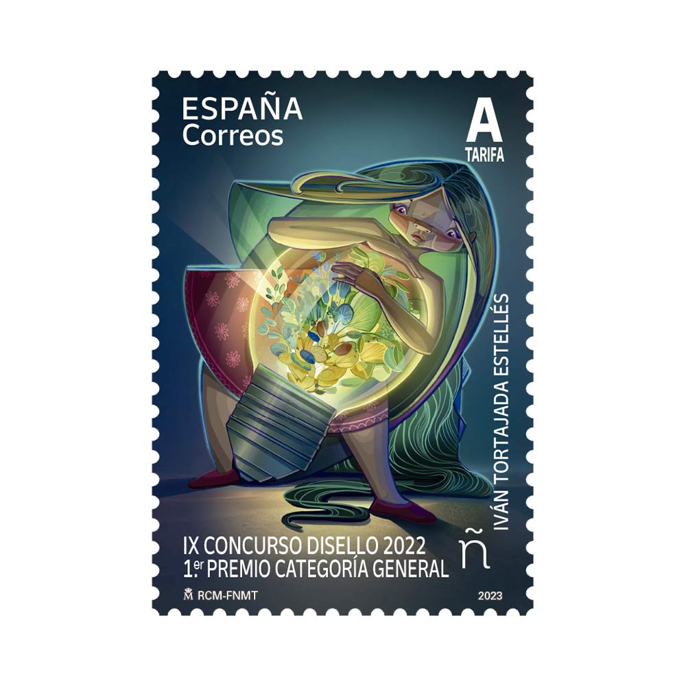 Disello categoría general 2023 Correos energía verde