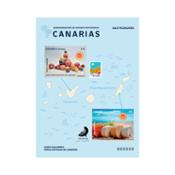 miniatura Sello gastronomía Canarias Correos para amantes de la gastronomía