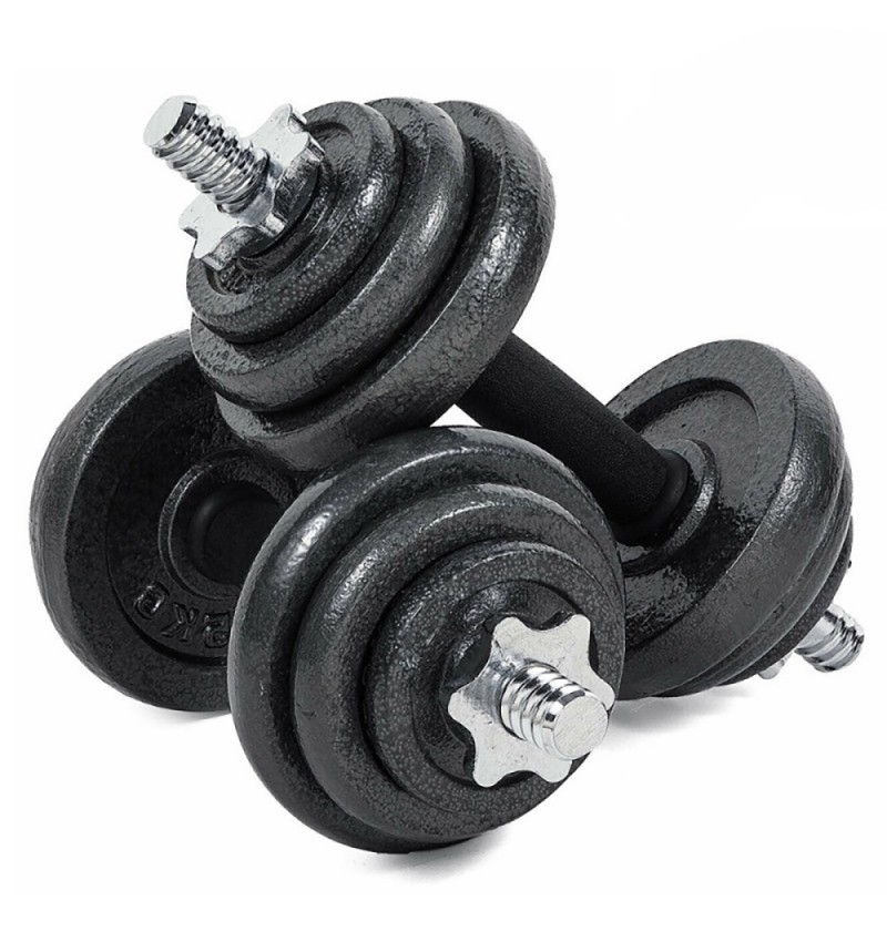 KMT Mancuernas pesas de disco 20kg Metal