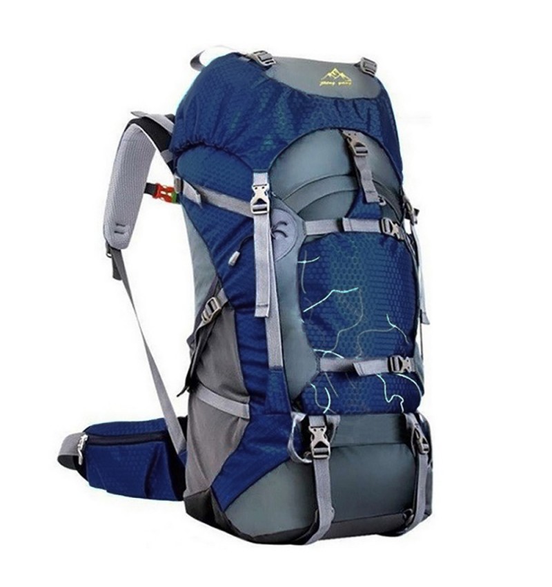 Mochila trekking 70L azulado