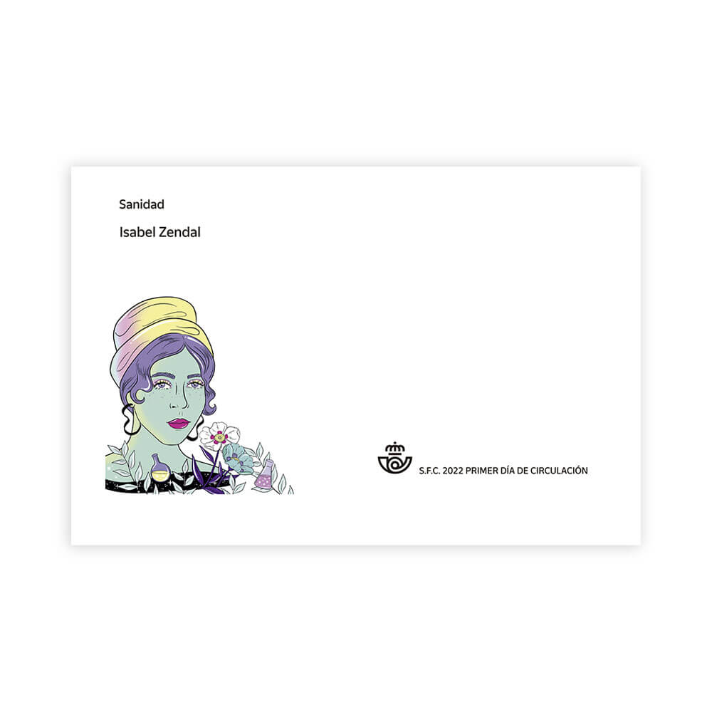 Sobre blanco Isabel Zendal colección #8MTodoElAño para coleccionar