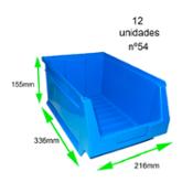 miniatura Medidas gaveta de plastico del nº 54