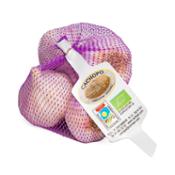 miniatura Pack de mallas de Ajo Morado Calibre Flor - 6 x 250g