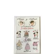 miniatura Cuadro boda personalizado
