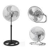 miniatura Ventilador de pie pared mesa suelo 3 en 1 metálico 18' 2