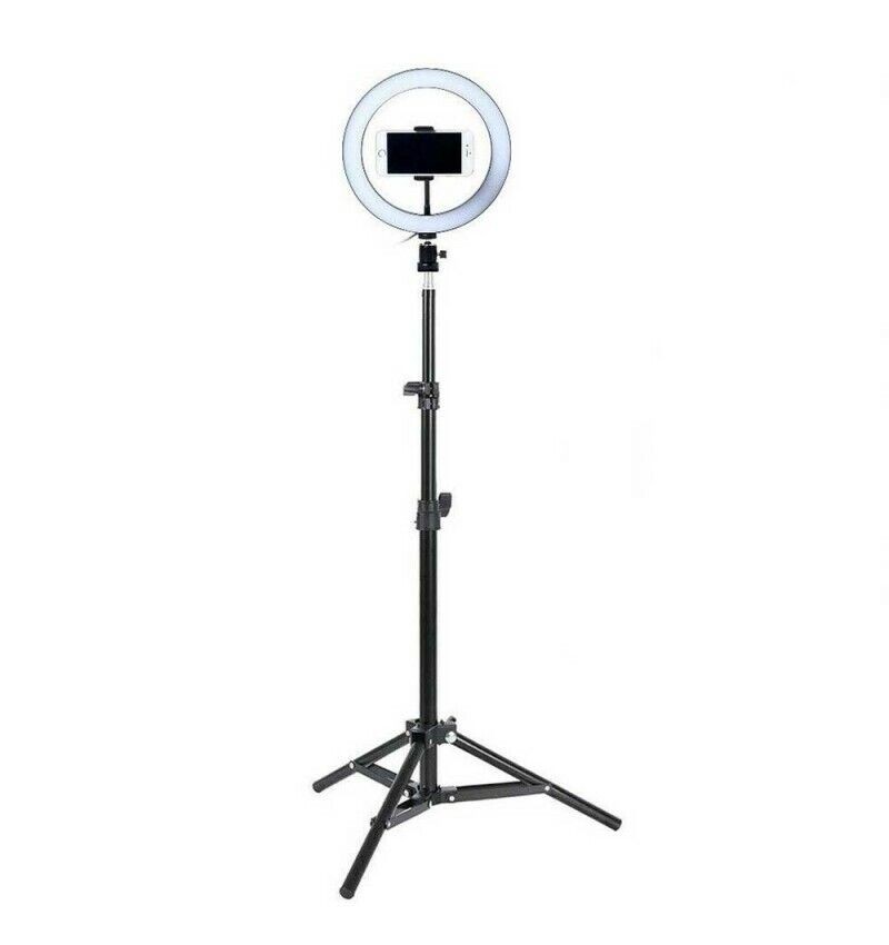Sunning Anillo de luz LED aro 26 cm. + trípode 2,1m.