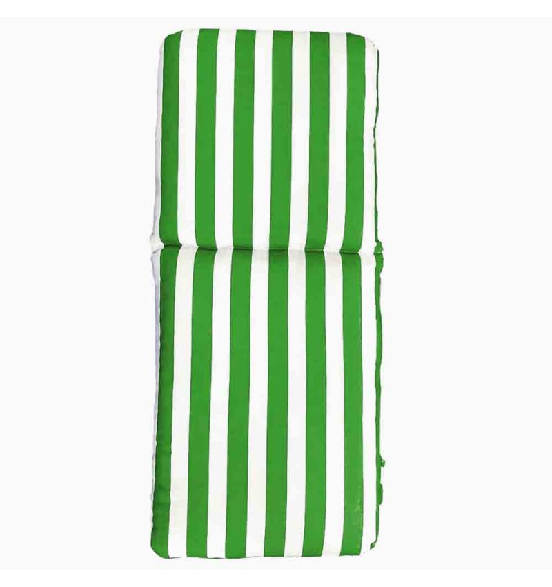 Generico Cojín acolchado para silla tumbona hamaca de terraza 120 x 55 x 10 cm. Varios colores