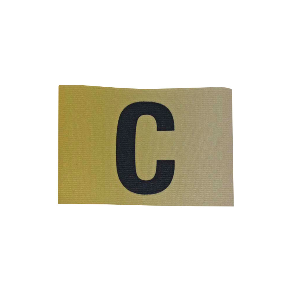 Brazalete de capitán fondo amarillo