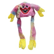 miniatura Gorro Peluche Huggy Wuggy Multicolor Con Luz  y  Movimientos en Las Orejas