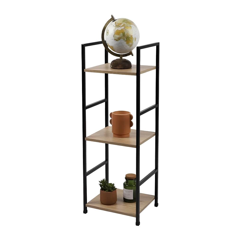 Estantería 3 baldas estilo industrial alto 80 cm Chicago