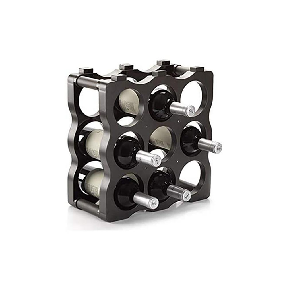 Botellero de plástico plasticforte apilable 36 x 34,5 x 17cm