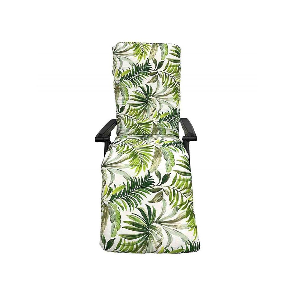 Cojín acolchado silla tumbona hamaca, terraza 180 x 55 x 10 cm