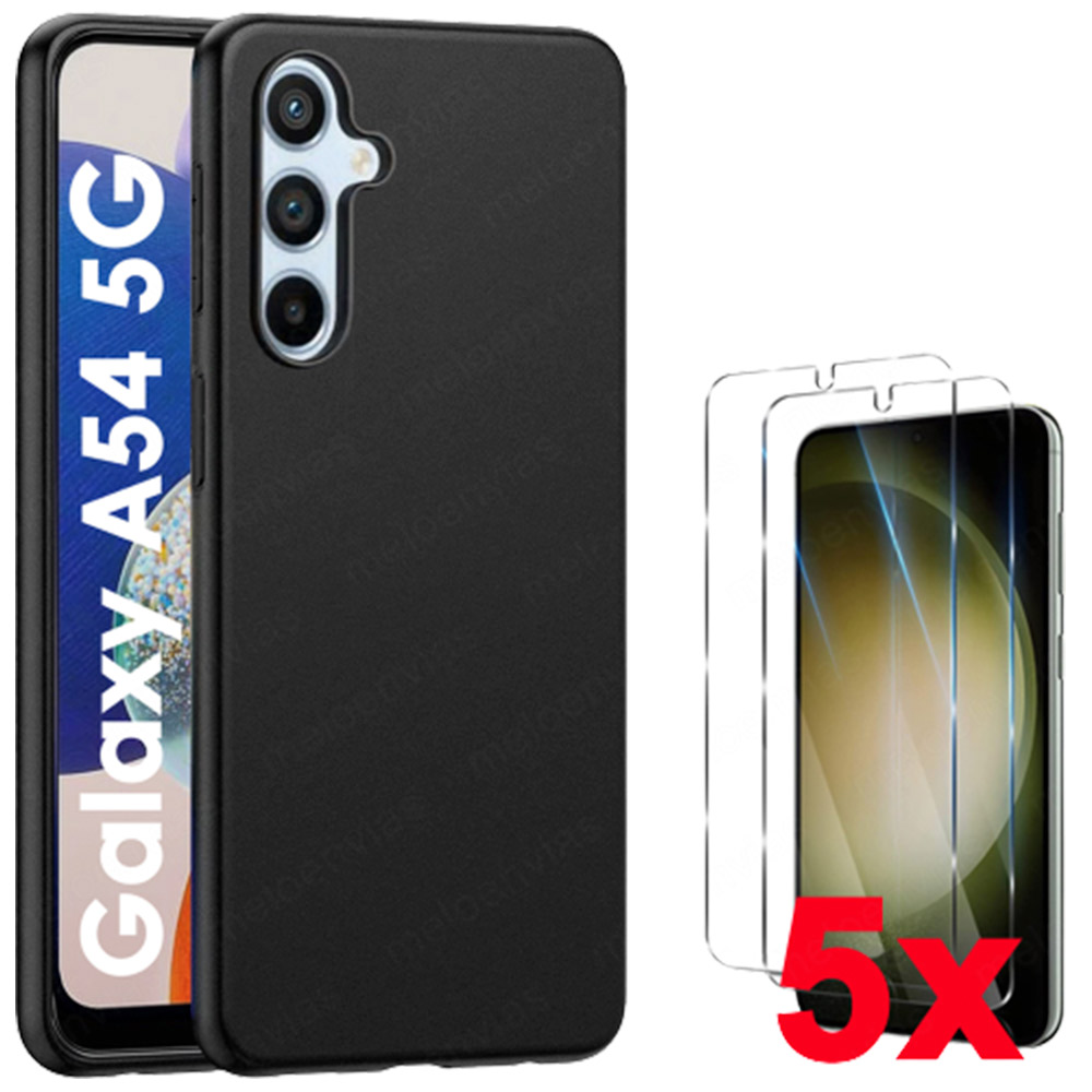 Funda para Galaxy A54 5G + 5X Protector Pantalla
