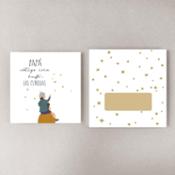 miniatura Tarjeta día del padre: Papá, contigo iría hasta las estrellas