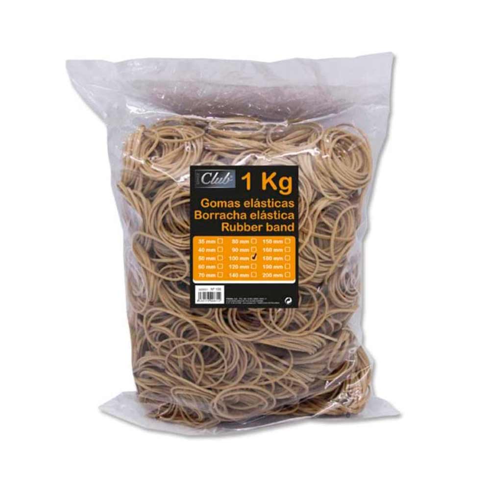 Gomillas elásticas Praxton 10 cm 1Kg Caja