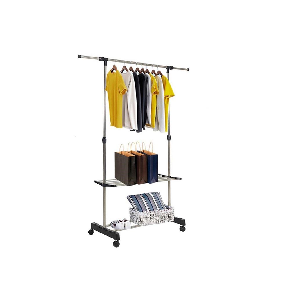 Perchero acero inoxidable, extensible