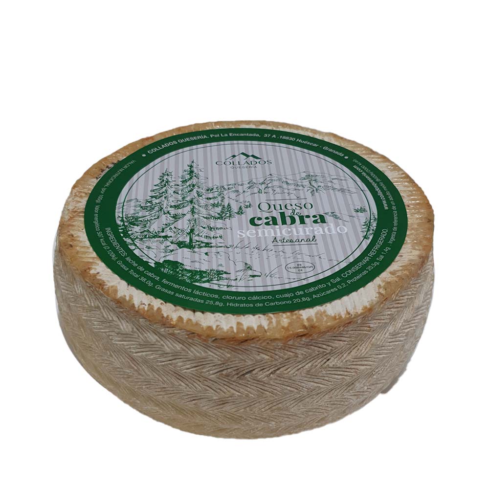 QUESO DE CABRA SEMICURADO ARTESANAL