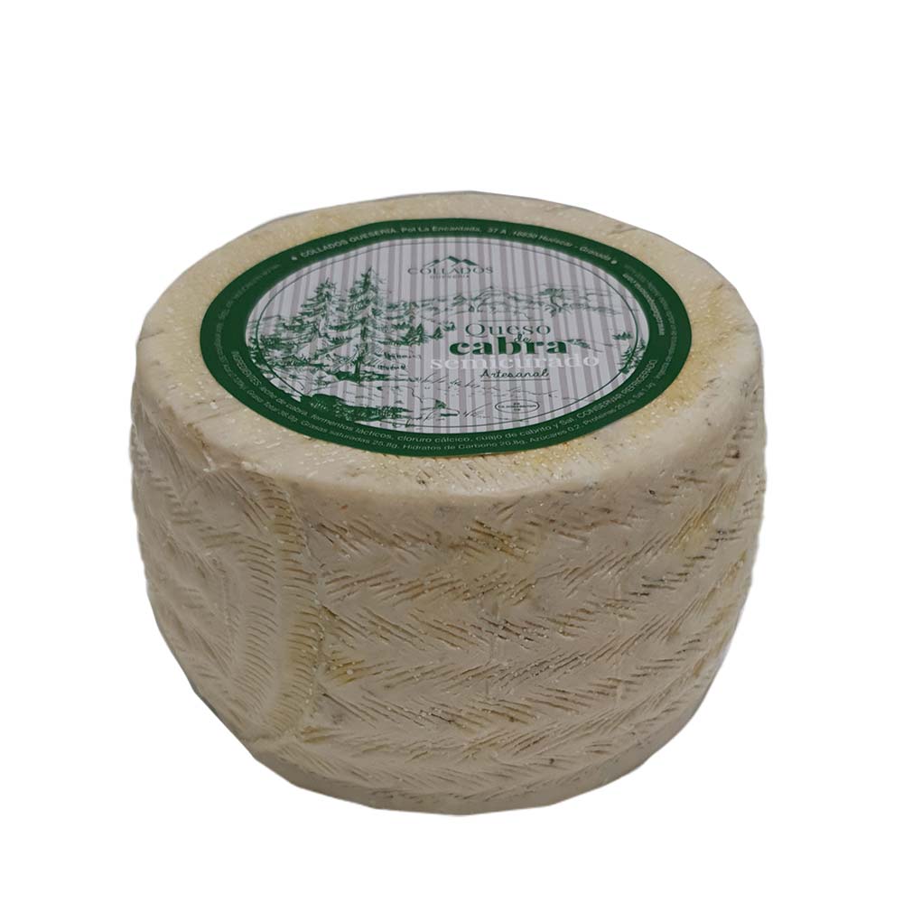 QUESO DE CABRA SEMICURADO ARTESANAL