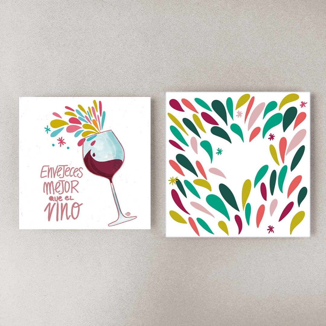 Tarjeta postal envejeces mejor que el vino Correos