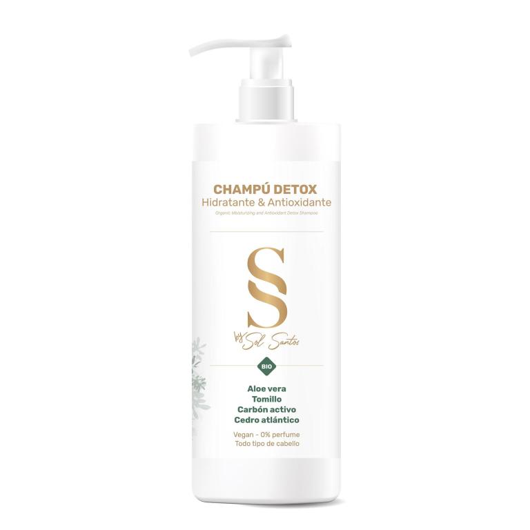 Carreras Champú Detox Hidratante 500 ml. Sol Santos Cosmética Ecológica