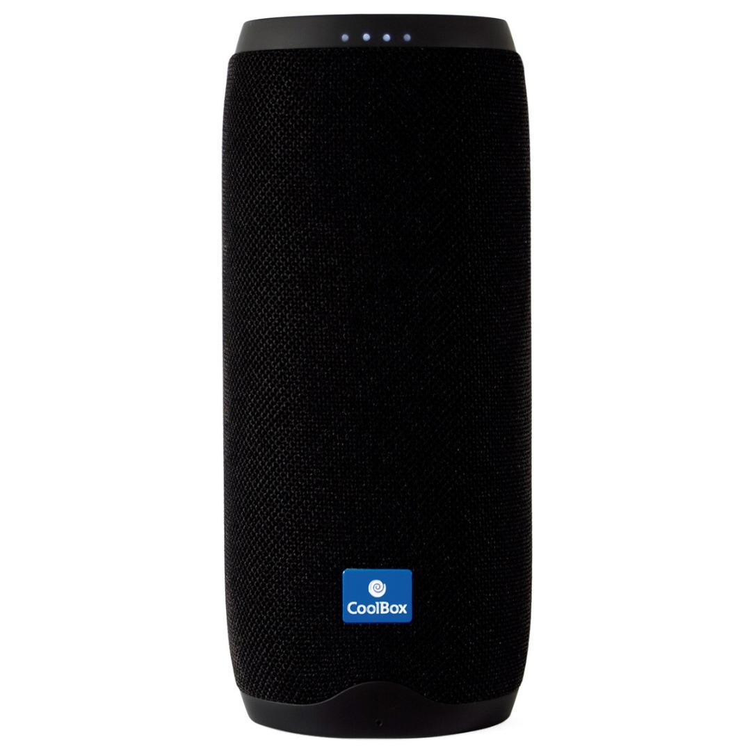 Altavoz Bluetooth CoolBox CoolStone 15 con radio integrada y cable auxiliar