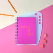 miniatura Cuaderno mariposa Good Vibes Only Correos color magenta