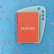 miniatura Cuaderno mariposa Simply perfect Correos color naranja