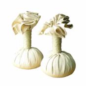 miniatura Pindas de Masaje Corporal y Facial Termo Calmantes Sal del Himalaya, semillas, plantas y especias aromáticas - 2 x 300 g