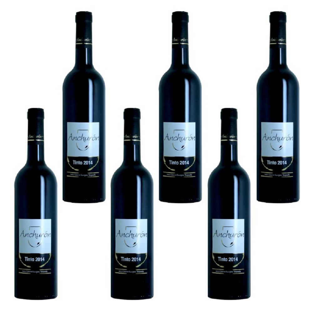 Caja de 6 botellas de vino tinto de Cosecha de 75 cl
