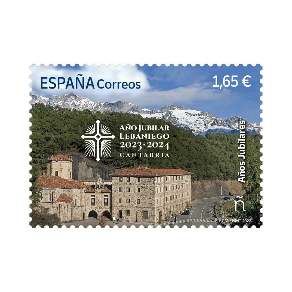 Sello Año Jubilar Lebaniego Correos