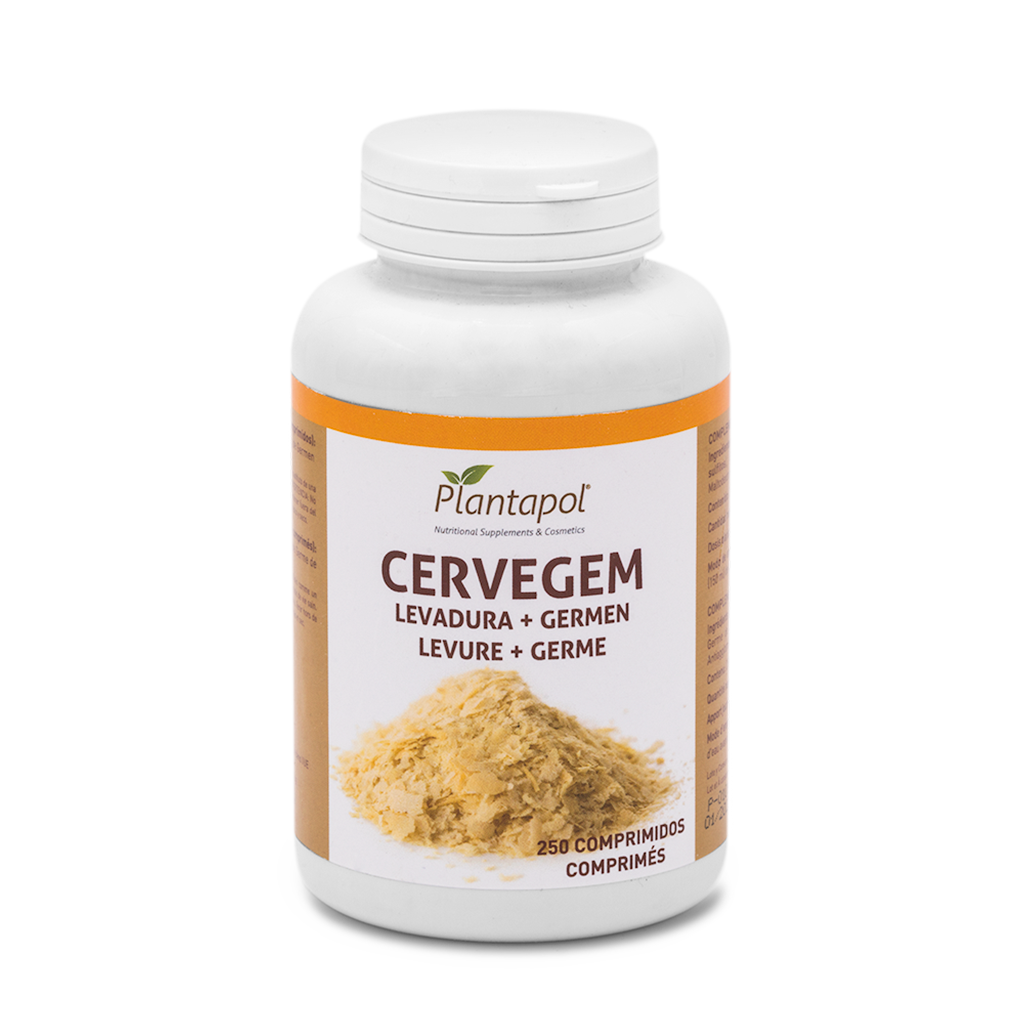 Plantapol Cervegem levadura+germen 250 comprimidos PLANTAPOL