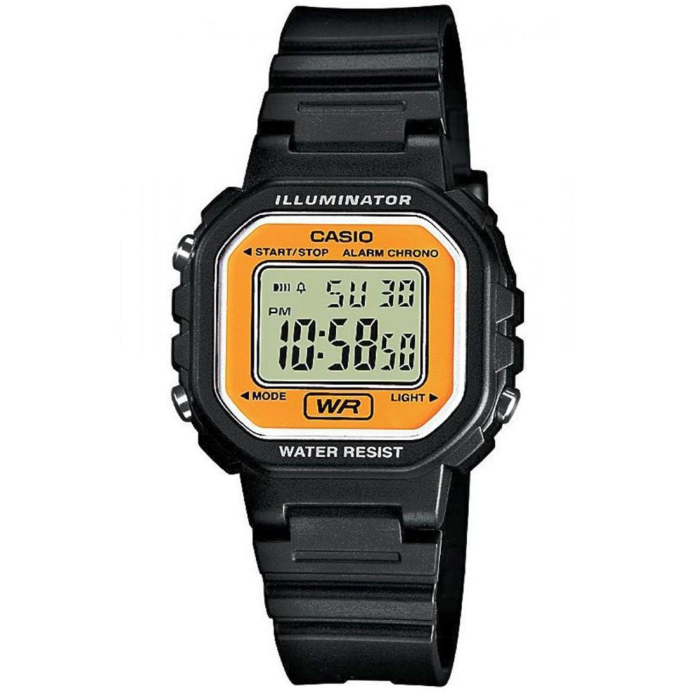 CASIO Casio  La-20wh-9aef Reloj De Pulsera Digital Para Mujer Color Negro
