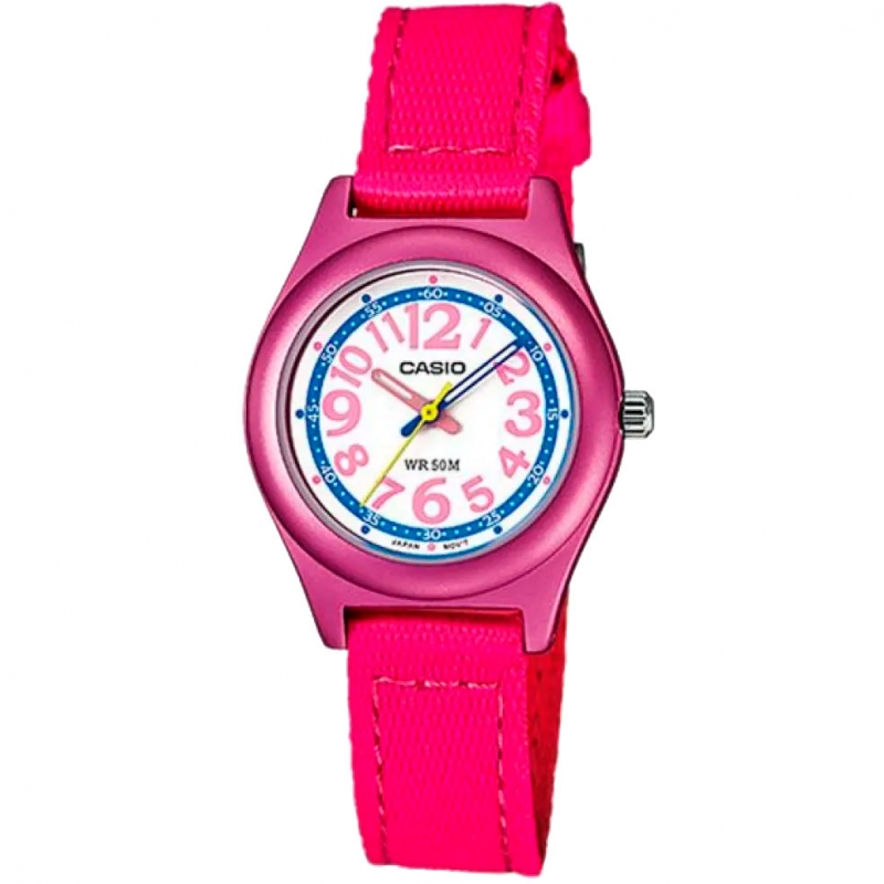 CASIO Casio  Ltr-19b-4b2vdf Reloj De Pulsera Analógico Para Niña Color Rosa