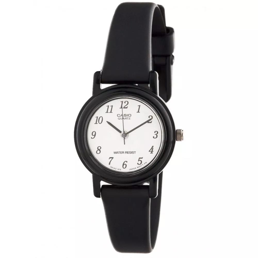 CASIO Casio  Lq-139-bmv-1bldf Reloj De Pulsera Analógico Para Mujer Color Blanco