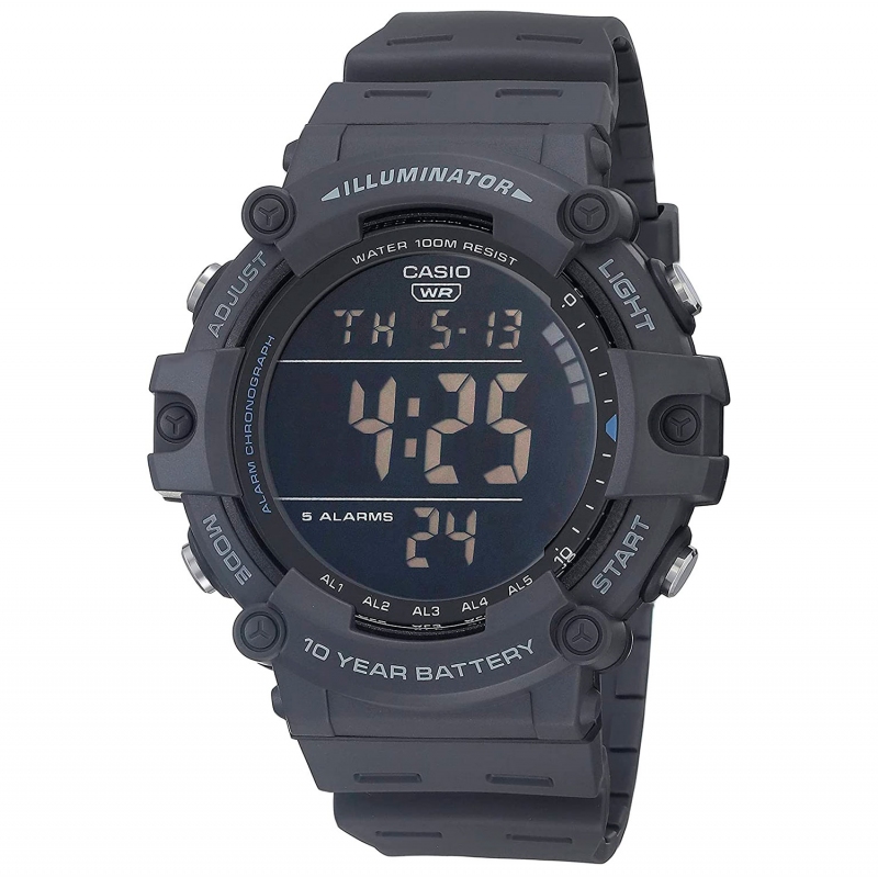 CASIO Casio Collection Ae-1500wh-8bvef Reloj De Pulsera Digital Para Hombre Color Negr