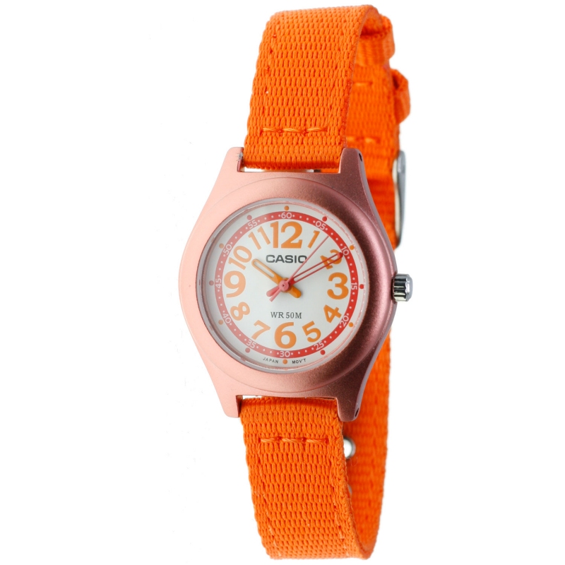 CASIO Casio  Ltr-19b-4b3 Reloj De Pulsera Analógico Para Niña Color Naranja
