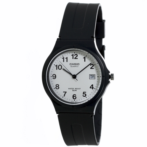 CASIO Casio  Mw-59-7bvdf Reloj De Pulsera Analógico Para Unisex Color Negro